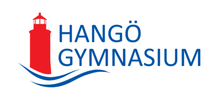 Hangö gymnasiums logo.