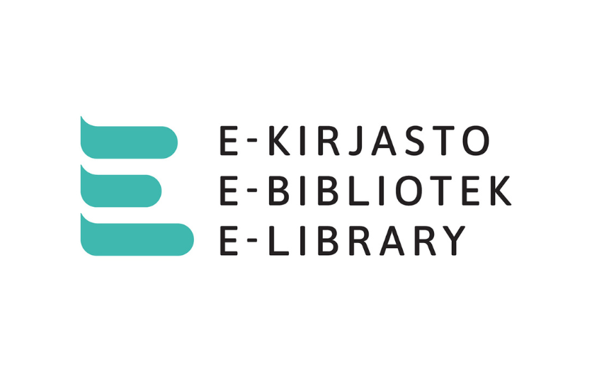 E-kirjaston logo