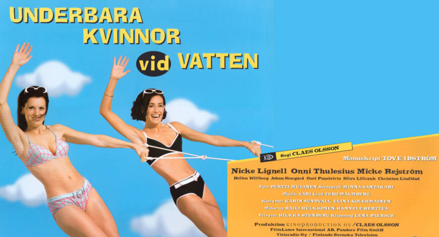 Ihanat naiset rannalla -elokuvamainos