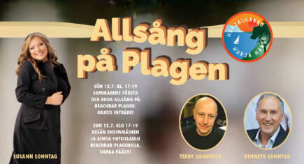 Allsång på Plagen