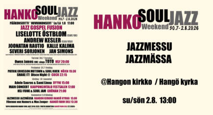 Hanko Soul Jazz Jazzmessu