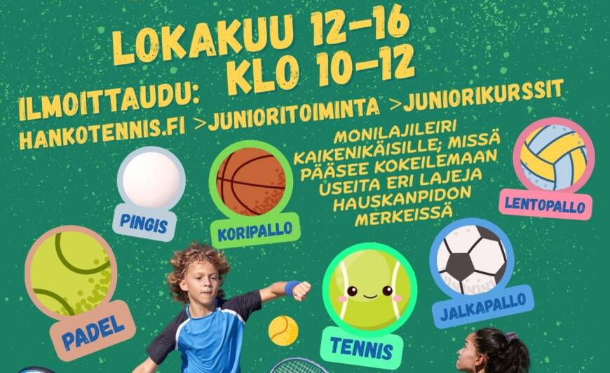 Eri pallopelien kuvitusta
