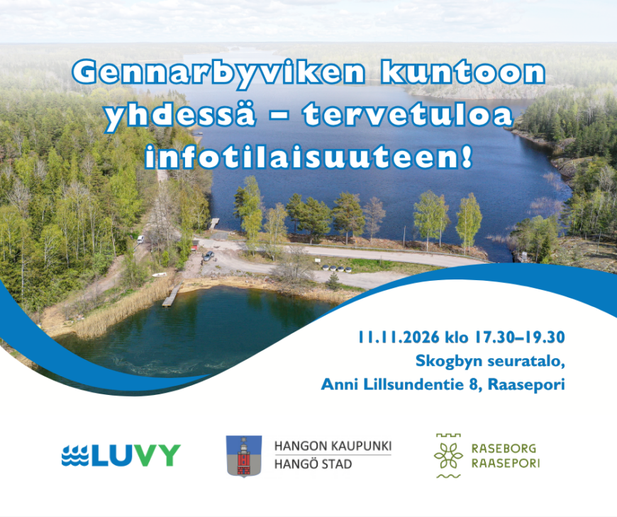 Gennarbyviken kuntoon yhdessä